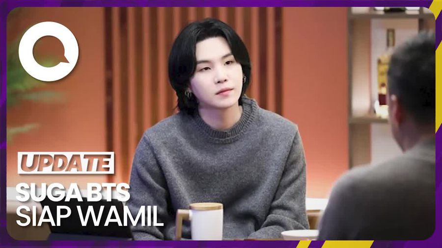 Agensi Sebut Suga BTS Sedang Proses Daftar Wamil