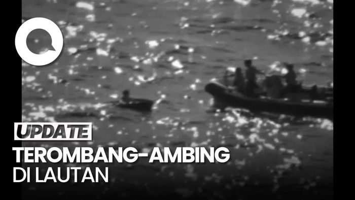 Momen Evakuasi Warga AS yang Terombang-ambing 24 Jam di Lautan