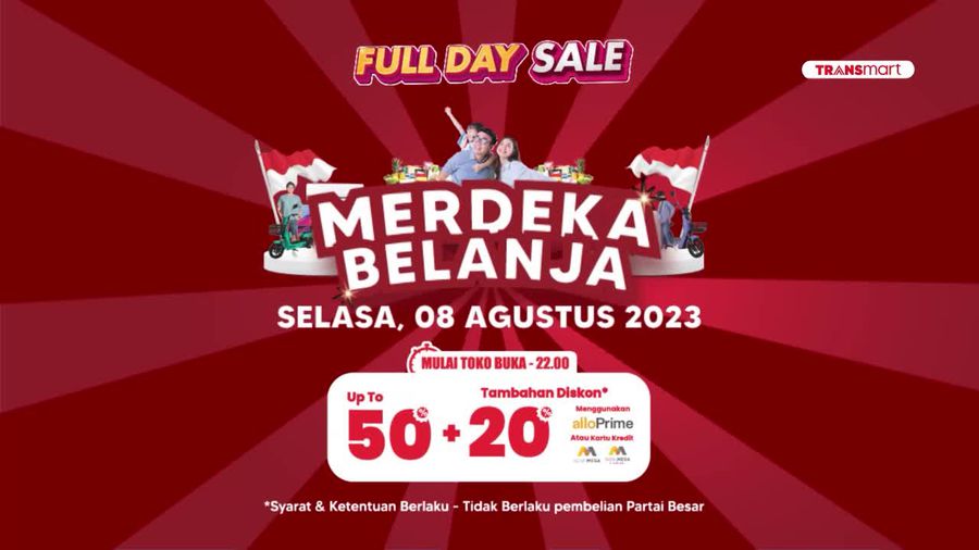 Transmart Full Day Sale Datang Lagi, Banjir Diskon Menanti