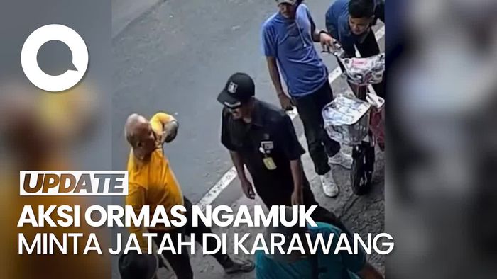 Viral Ormas Ngamuk-ngamuk Minta Jatah di Karawang, Ini Kata Pemilik Toko
