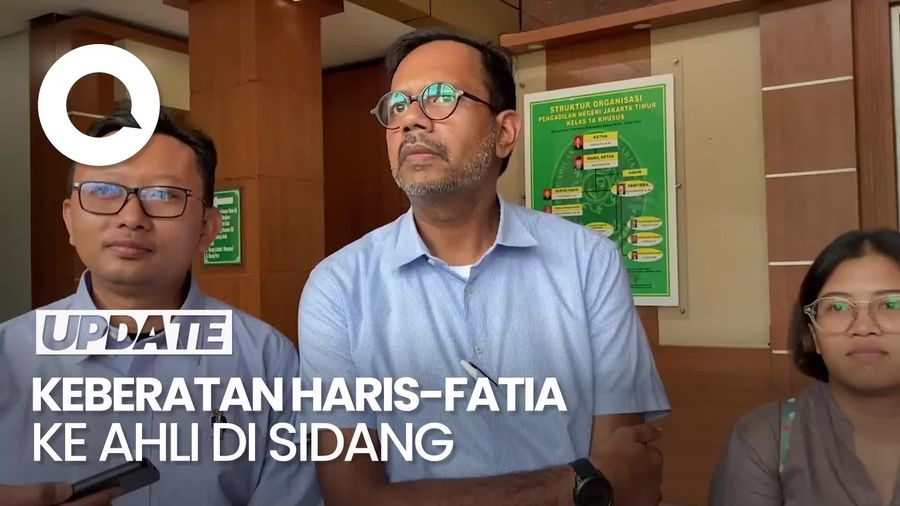 Haris-Fatia Nilai Jaksa Asal-Asalan Hadirkan Ahli di Persidangan