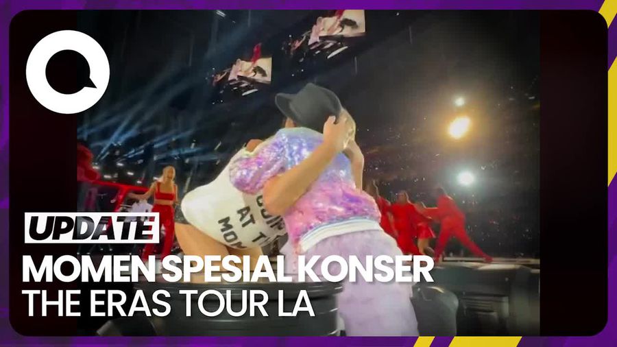 Pelukan Hangat Taylor Swift untuk Putri Mendiang Kobe Bryant