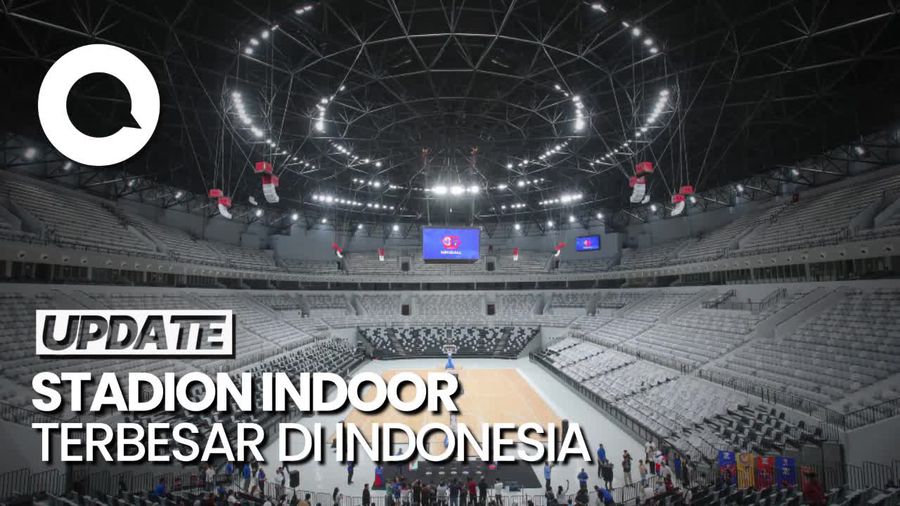 Jokowi Resmikan Indonesia Arena, Stadion Indoor Kapasitas 16 Ribu Orang