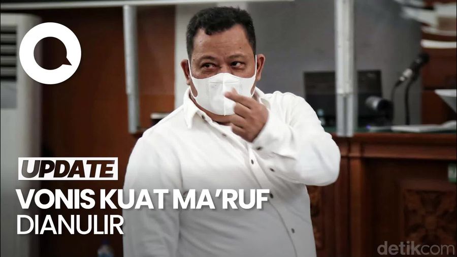 MA Juga Potong Vonis Kuat Maruf Dari 15 Jadi 10 Tahun Penjara