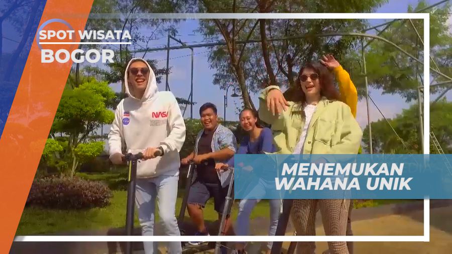 Keseruan Bermain Zip Coaster di Kawasan Wisata Bogor