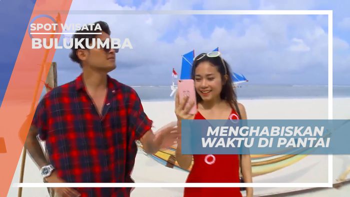 Berpose Cantik Untuk Foto Menarik di Pantai Mandala Ria Bulukumba