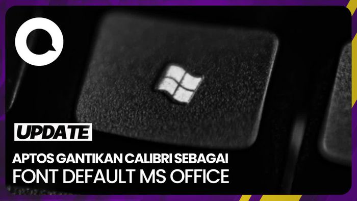 Dadah, Calibri! Microsoft Kenalkan Font Baru Aptos