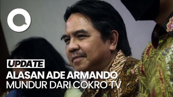 Ade Armando Cabut dari Cokro TV: Dilarang Kritik-Duga Intervensi PDIP