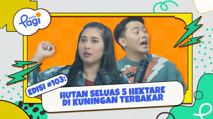 Hutan Seluas 5 Hektare di Kuningan Terbakar