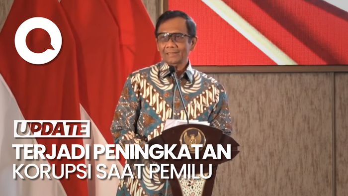 Mahfud Ungkap Penelitian KPK: Pemilu Selalu Diiringi dengan Upaya Korupsi