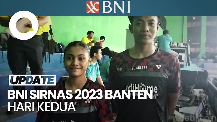 BNI Sirnas 2023 Banten Dimeriahkan Aksi Hebat Nawaf/Luna