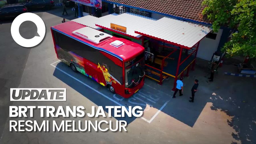 Bus Trans Jateng Solo-Sukoharjo-Wonogiri Resmi Beroperasi