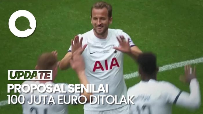 Tottenham Kembali Tolak Tawaran Bayern untuk Boyong Kane