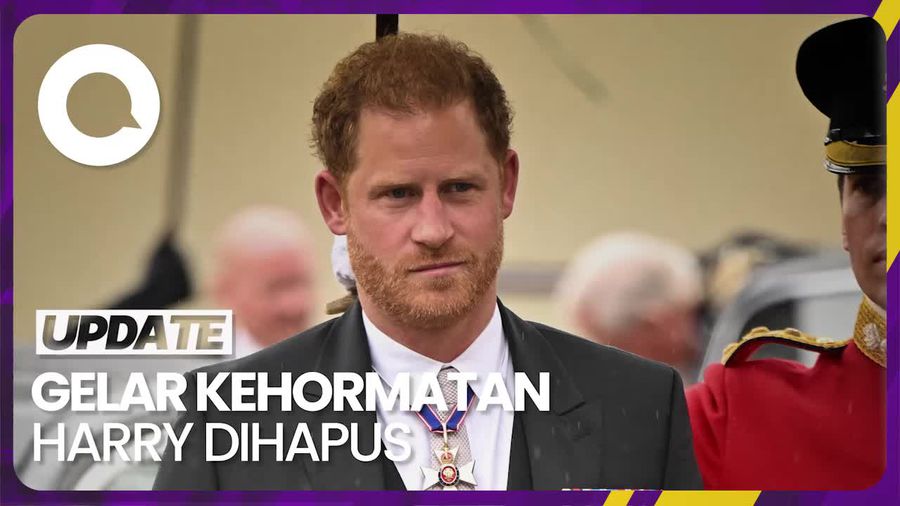 Gelar Yang Mulia Harry Dihapus dari Situs Kerajaan