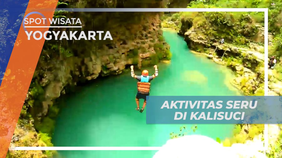 Seru-seruan Pacu Adrenalin, di Wisata Alam Cave Tubing, Yogyakarta