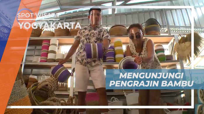 Mengunjungi Pusat Pengrajin Bambu di Kota Gudeg, Yogyakarta