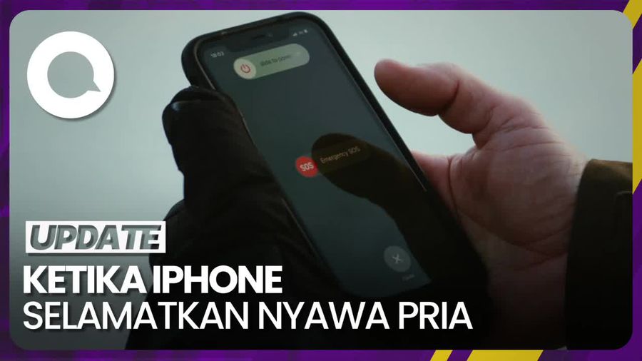 Teknologi iPhone Selamatkan Pria yang Terjatuh dari Tebing