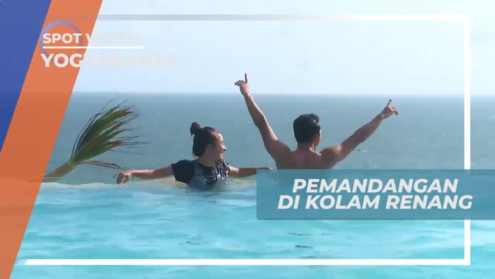 Menikmati Keindahan Panorama Alam Yogyakarta Dari Kolam Renang 