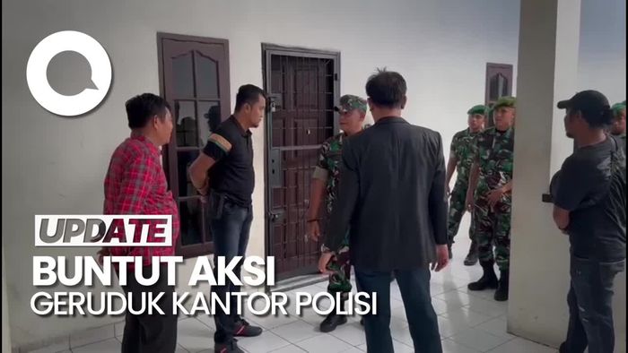 Buntut Panjang Rombongan Anggota TNI Geruduk Polrestabes Medan