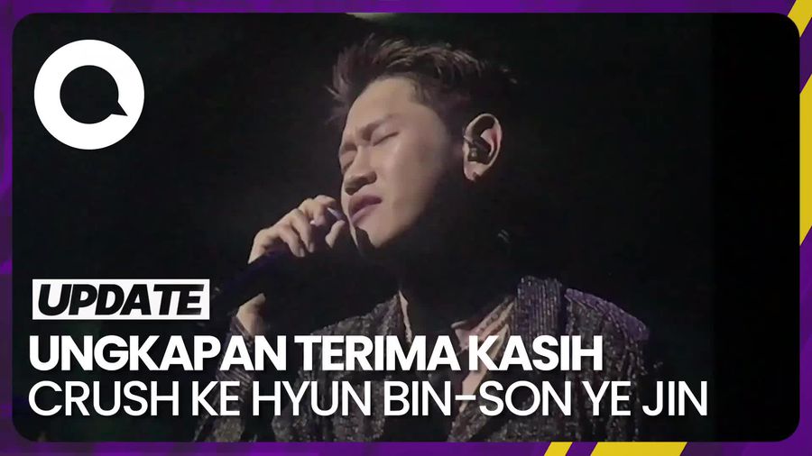 Momen CRUSH Berterima Kasih Kepada Hyun Bin-Son Ye Jin di Konser Jakarta
