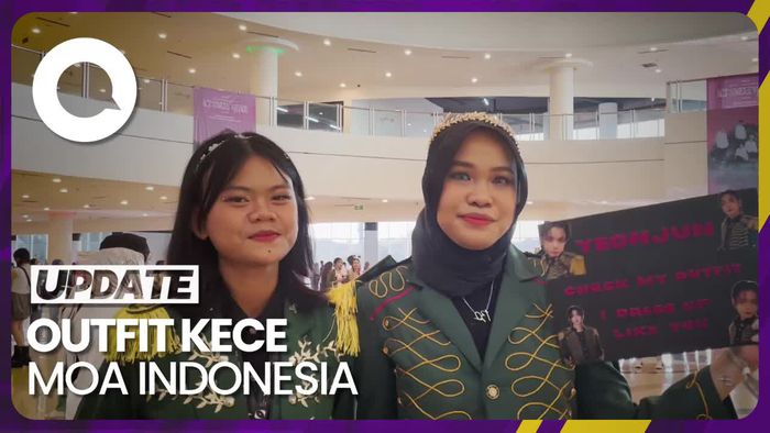 Gaya All-Out MOA Bertemu TXT di Konser Malam Ini