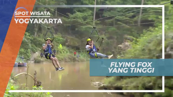 Memacu Adrenalin Dengan Flying Fox di Air Terjun Srigethuk Yogyakarta