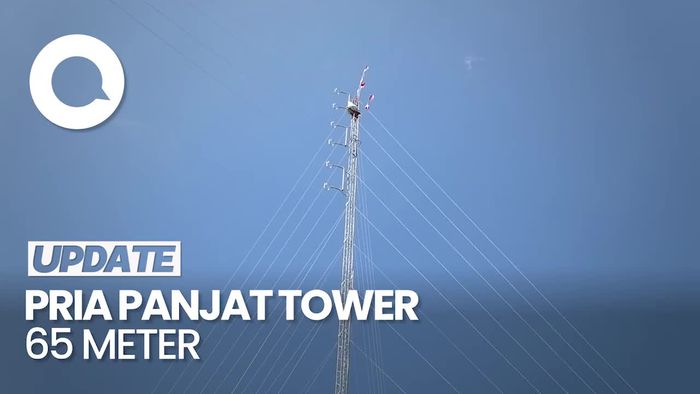Momen Pria Panjat Tower di Kupang, Mau Turun Asal Bertemu Jokowi