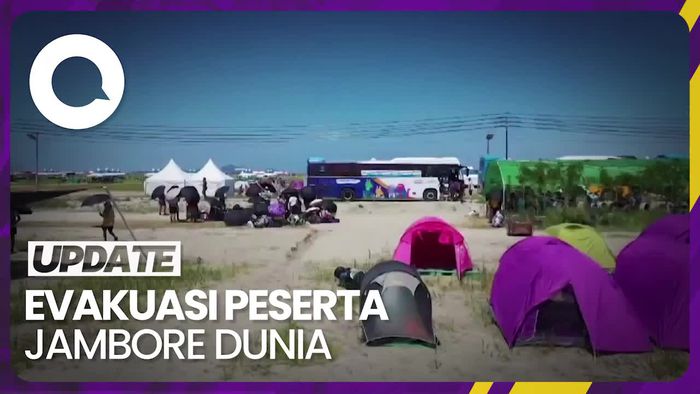 Melihat Proses Evakuasi Peserta Jambore Dunia