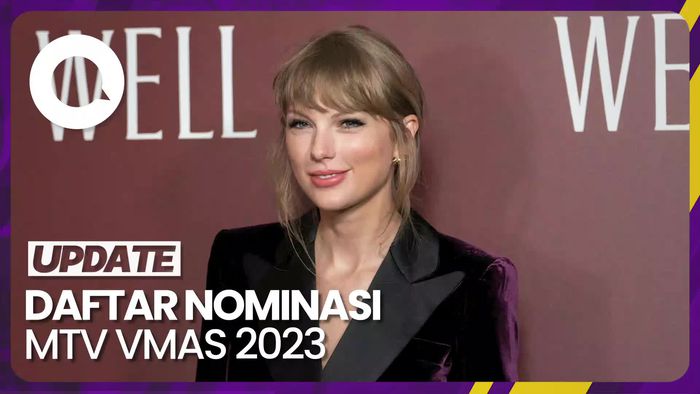 Taylor Swift Borong Nominasi di MTV VMA 2023