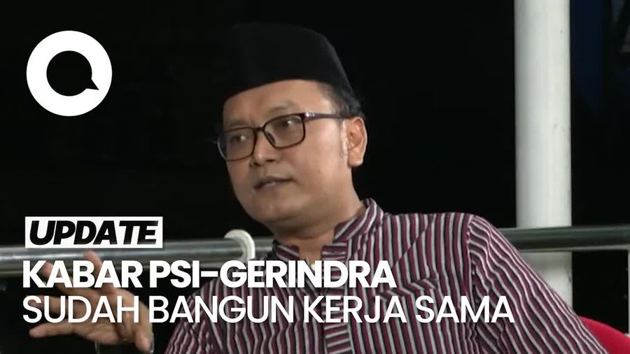 Guntur Romli Sebut PSI dan Gerindra Sudah Kerja Sama untuk Pemilu 2024