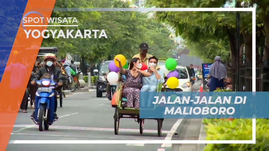 Berkeliling Naik Becak Menyusuri Tiap Sudut Malioboro, Yogyakarta