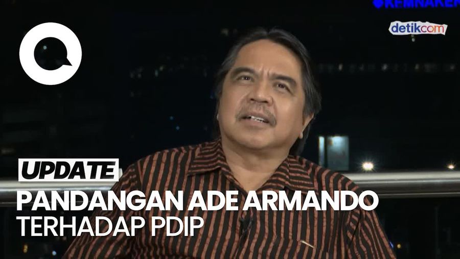 Ade Armando Sebut Suara Ganjar Turun Karena PDIP, Bahas Penolakan Israel
