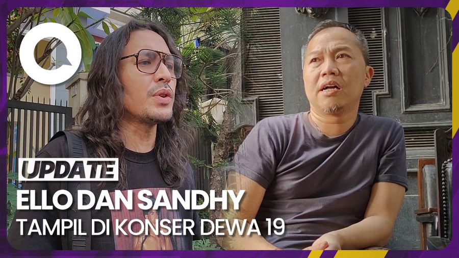 Kebahagiaan Ello dan Sandhy Sondoro Bakal Tampil di Konser Dewa 19 feat All Stars