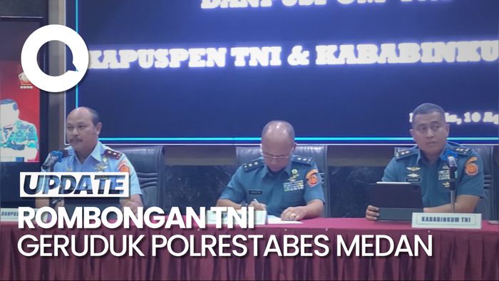 Kronologi Rombongan Anggota TNI Geruduk Polrestabes Medan