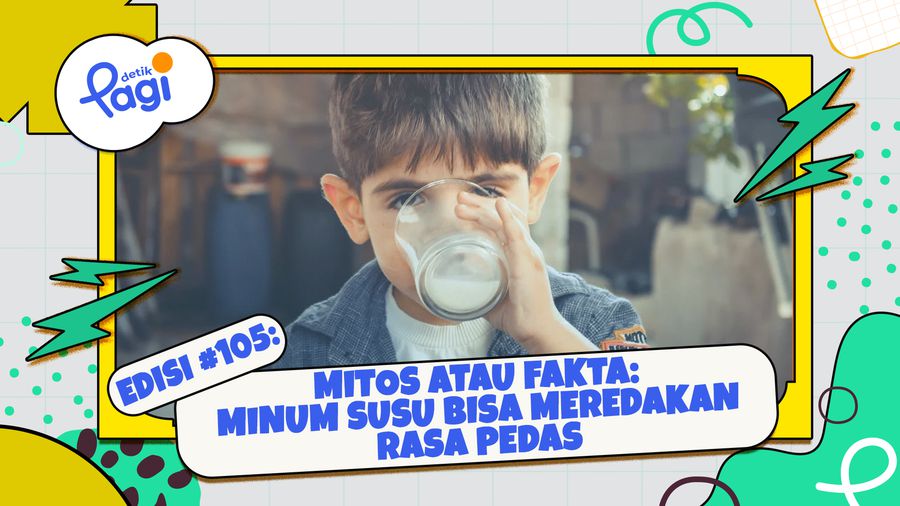 Mitos atau Fakta: Minum Susu Bisa Meredakan Rasa Pedas