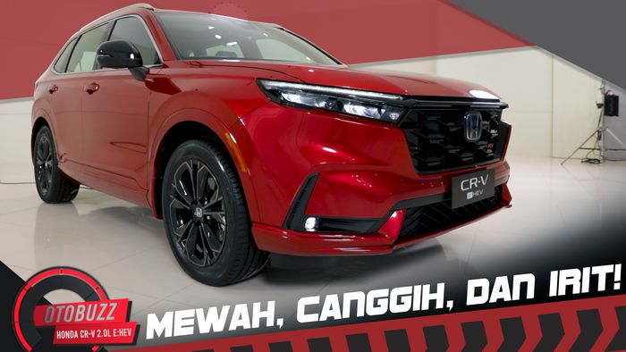 Impresi Pertama Honda CR-V 2.0L RS e:HEV: Bikin Galau Orang Kaya! 