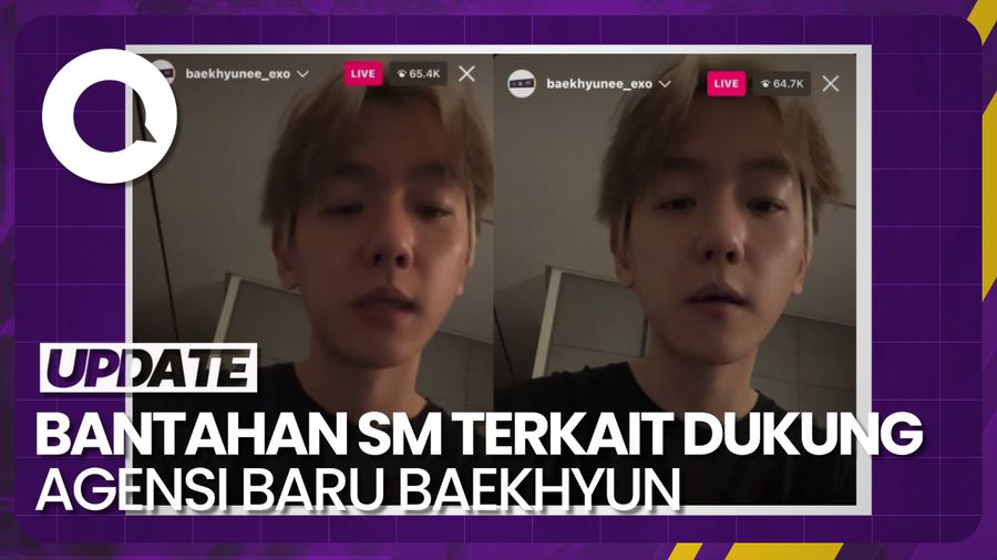 SM Sebut Tak Tahu soal Rencana Baekhyun Bikin Agensi Sendiri