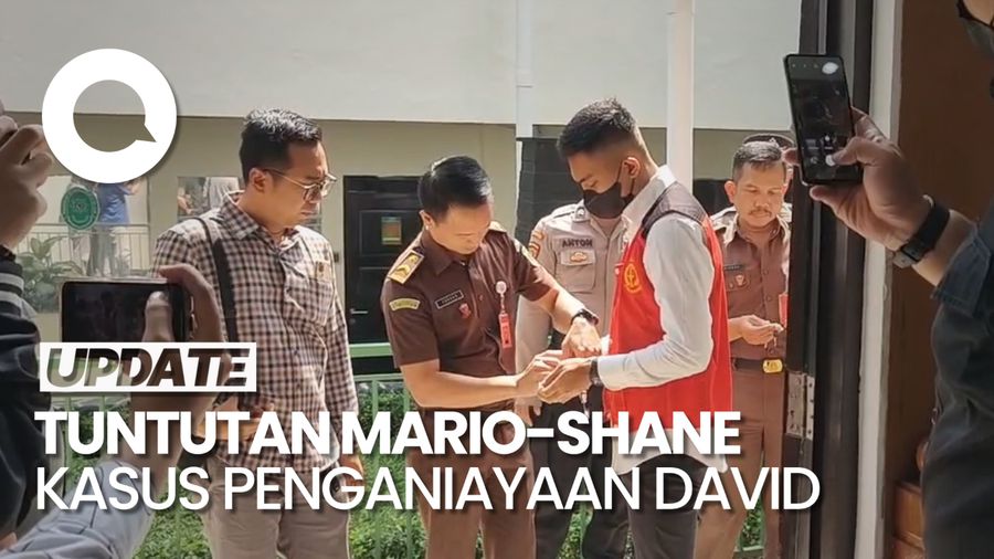 Tiba di PN Jaksel, Mario-Shane Bakal Jalani Sidang Tuntutan