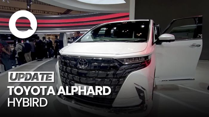 Toyota Alphard Hybird Mejeng di GIIAS, Begini Penampakannya
