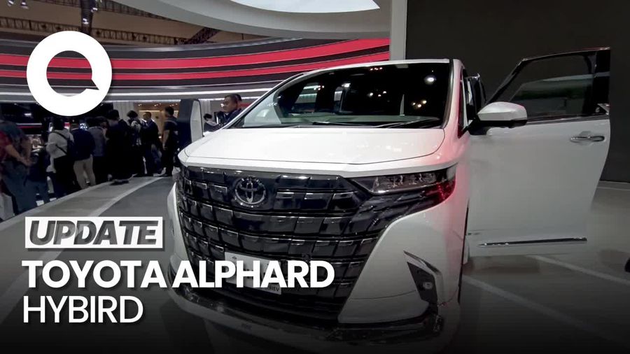 Toyota Alphard Hybird Mejeng di GIIAS, Begini Penampakannya