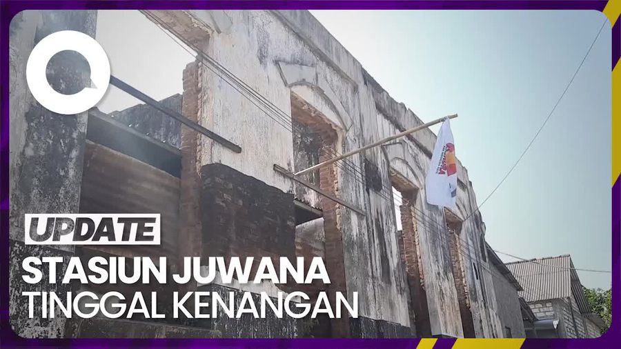 Kenang Kejayaan Stasiun Juwana, Kini Jadi Lapangan Badminton-Parkir