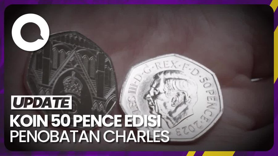 Koin Baru Edisi Penobatan Raja Charles Dirilis