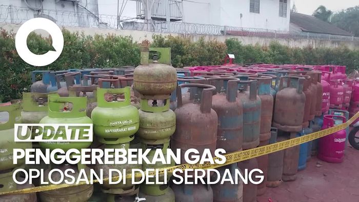 Polisi Gerebek Tempat Pengoplosan Gas di Deli Serdang, 3 Pekerja Ditangkap