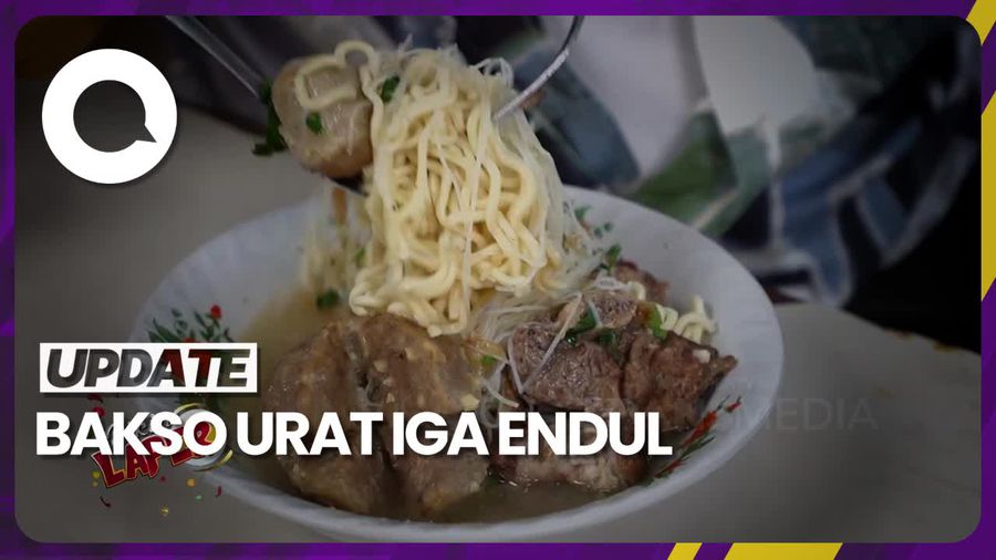 Bikin Laper: Bakso Urat Iga dengan Kuah Menggugah Selera 