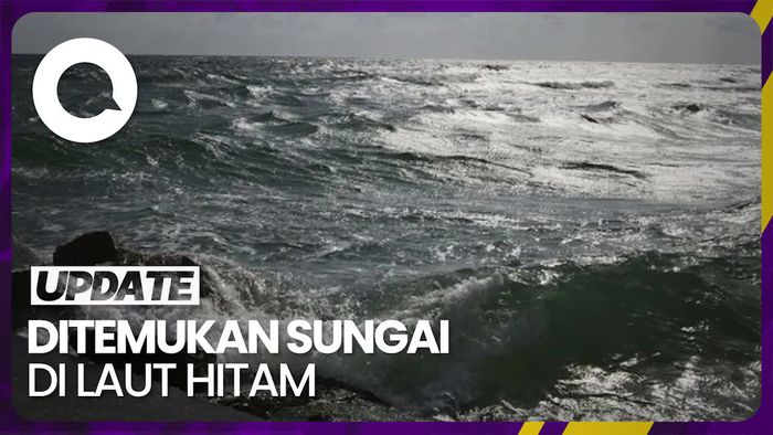 Fenomena Alam Aneh di Laut Hitam, Sungai Dasar Laut!