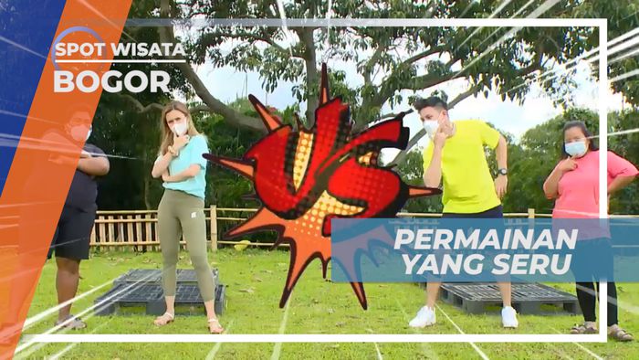Adu Ketangkasan Bermain Games Seru di Alam Terbuka, Bogor