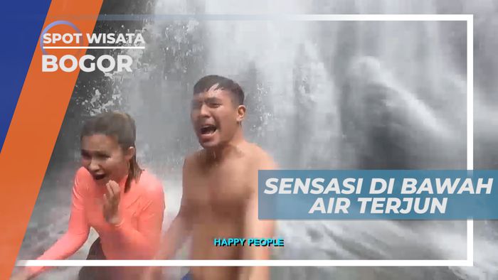 Menikmati Dinginnya Air Curug Jaksa yang Menyegarkan, Bogor
