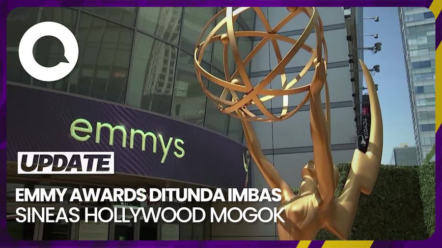 Emmy Awards 2023 Dipastikan Digelar 15 Januari 2024 Usai Sempat Ditunda
