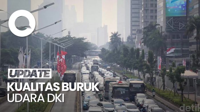 DLH DKI Sebut Kemarau Jadi Salah Satu Pemicu Kualitas Udara Buruk