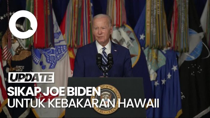 Joe Biden Pastikan Korban Kebakaran di Hawaii Dapat Bantuan